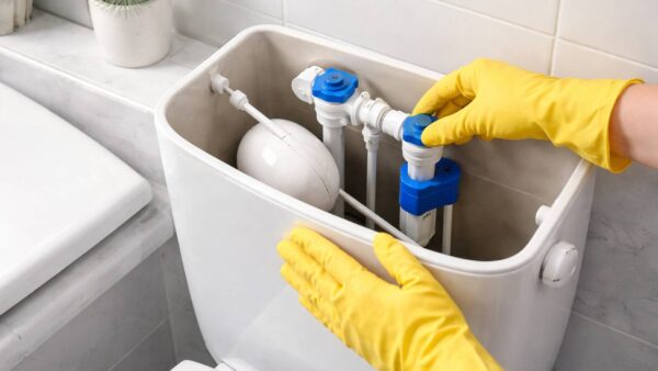 La cisterna del WC no carga agua o no deja de cargar: diagnóstico rápido y reparación casera