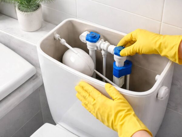 La cisterna del WC no carga agua o no deja de cargar: diagnóstico rápido y reparación casera