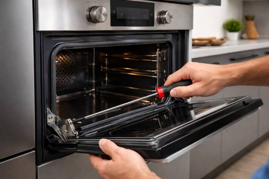 La puerta del horno no cierra bien: motivos más comunes y cómo ajustarla en casa