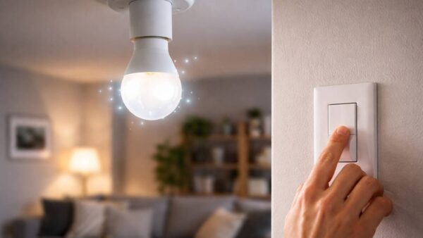 Luces LED que parpadean o se encienden solas: causas y soluciones en casa