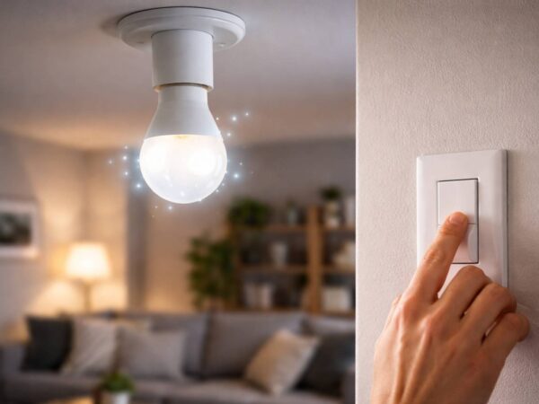 Luces LED que parpadean o se encienden solas: causas y soluciones en casa